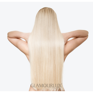 Ash Blonde Clip-in Hair Extensions