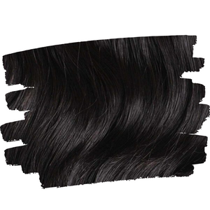 Off Black Clip-in Hair Extensions